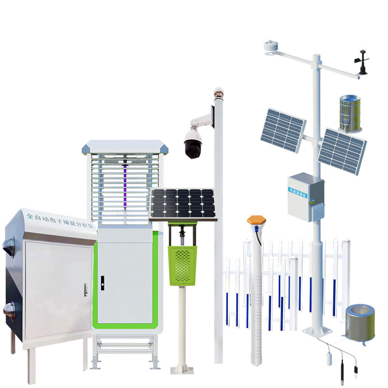农业四情监测站集成墒情虫情苗情灾情与孢子在线监测